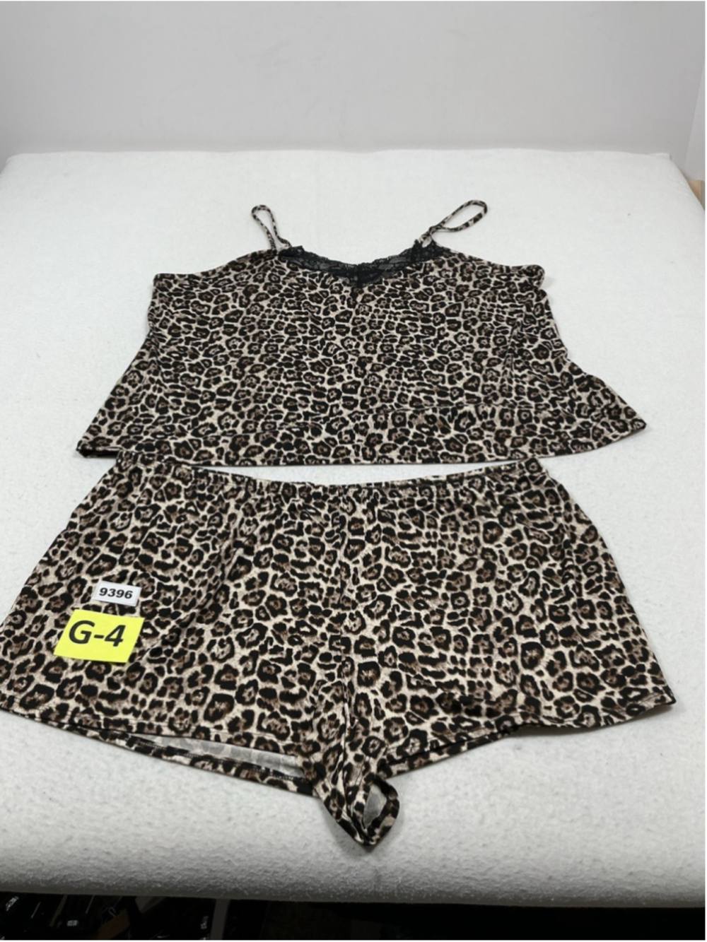 Womans NWT Joy Spun 2 Pc Animal Print Pajama Set 2X 18W-20W